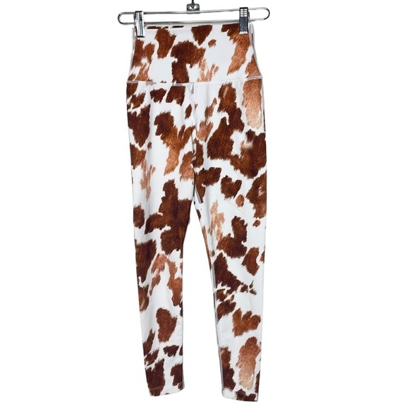 WeWoreWhat Active High Waist Legging Cowhide - Picture 8 of 15